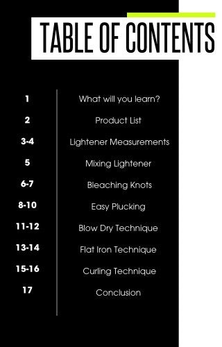 The Wig Coach E-Book