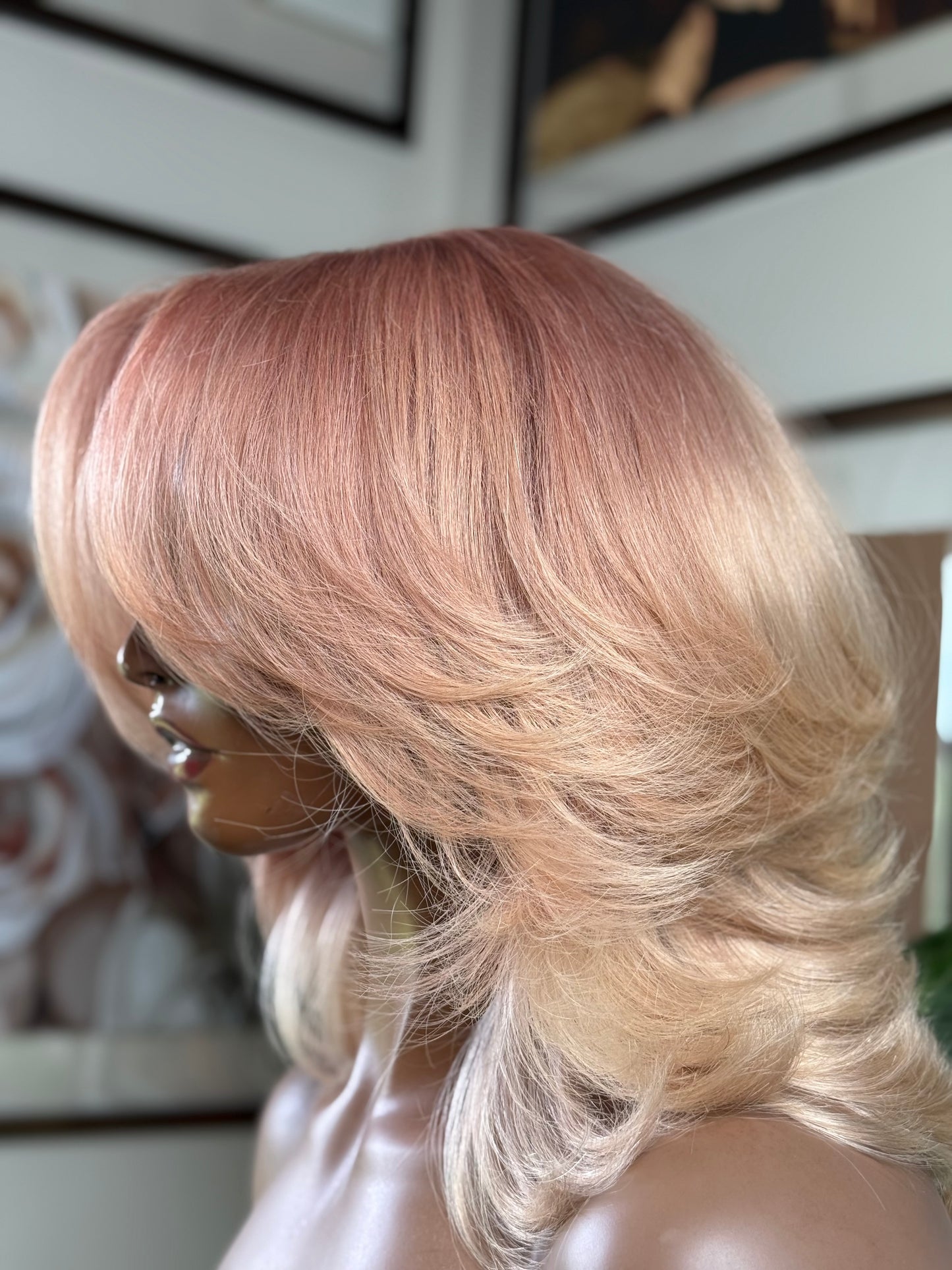 Jux-Human Hair Wig