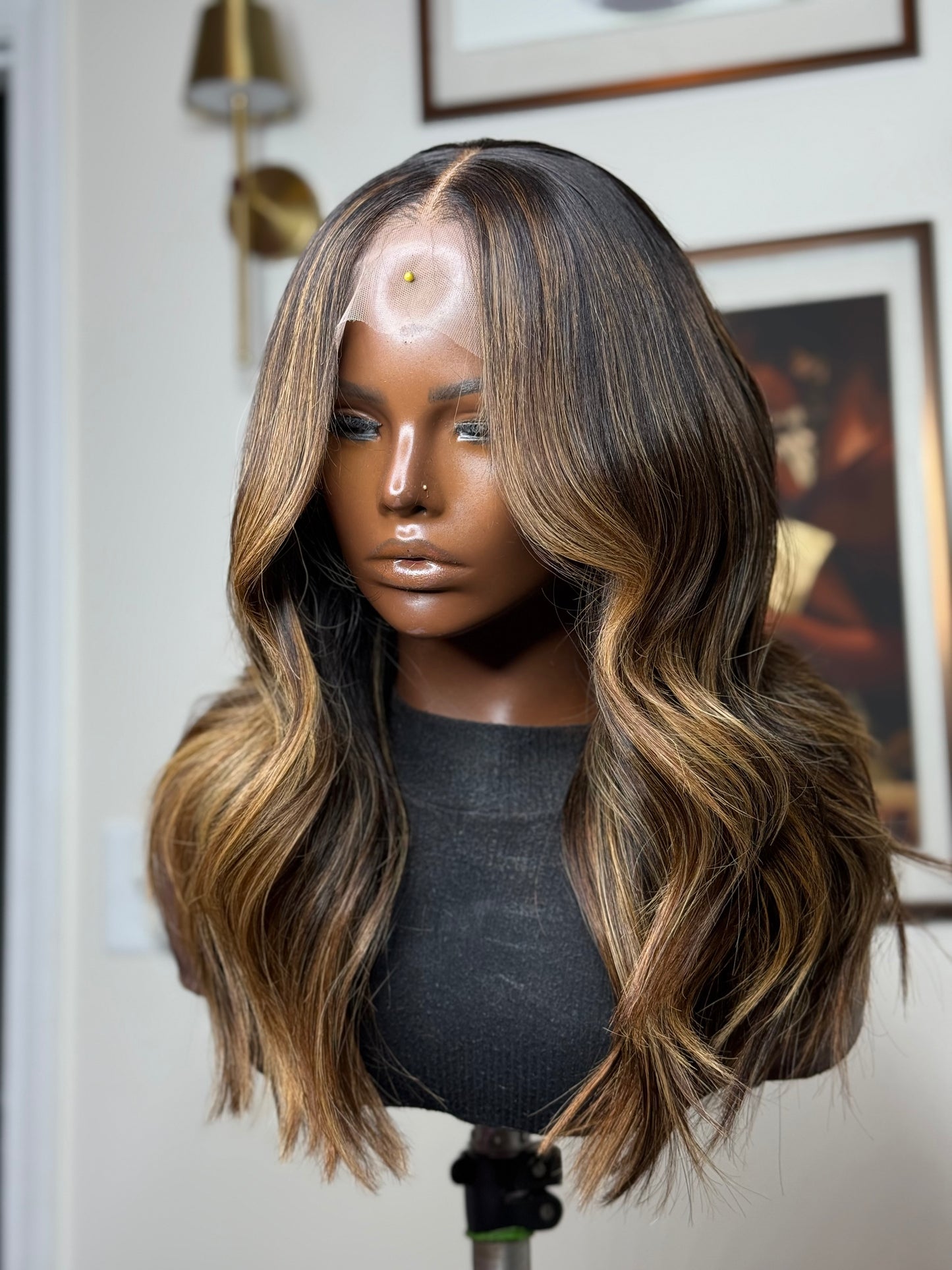 Jachia-Human hair Wig