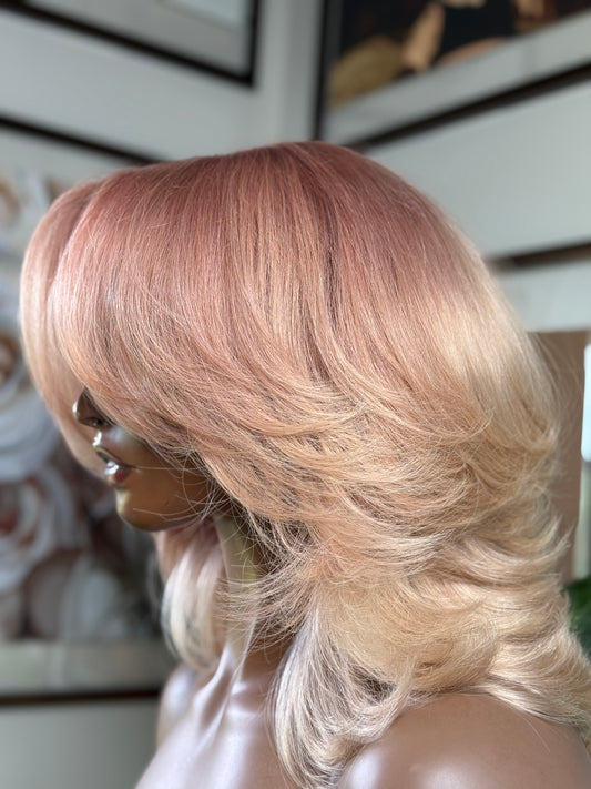 Jux-Human Hair Wig